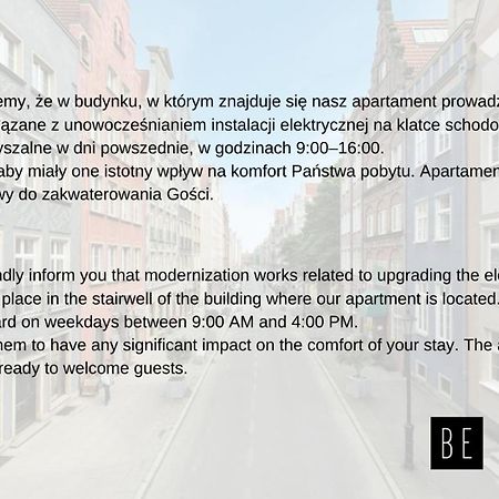 Be In Gdansk Apartments- Studio Podwale Exteriör bild